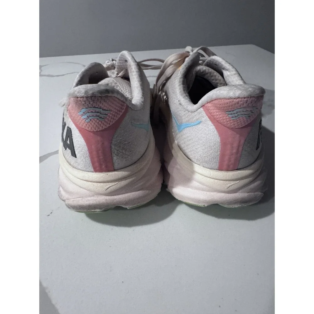 Size 8 B - Hoka‎ One One Clifton Vanilla Astral Running Shoes Sneakers